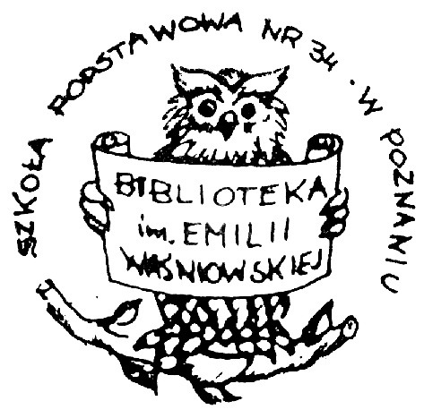 Logo biblioteki - sowa